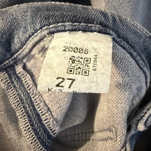 Faherty Women's High Rise Mid Wash Wide Leg Jeans - Picture 7 of 7